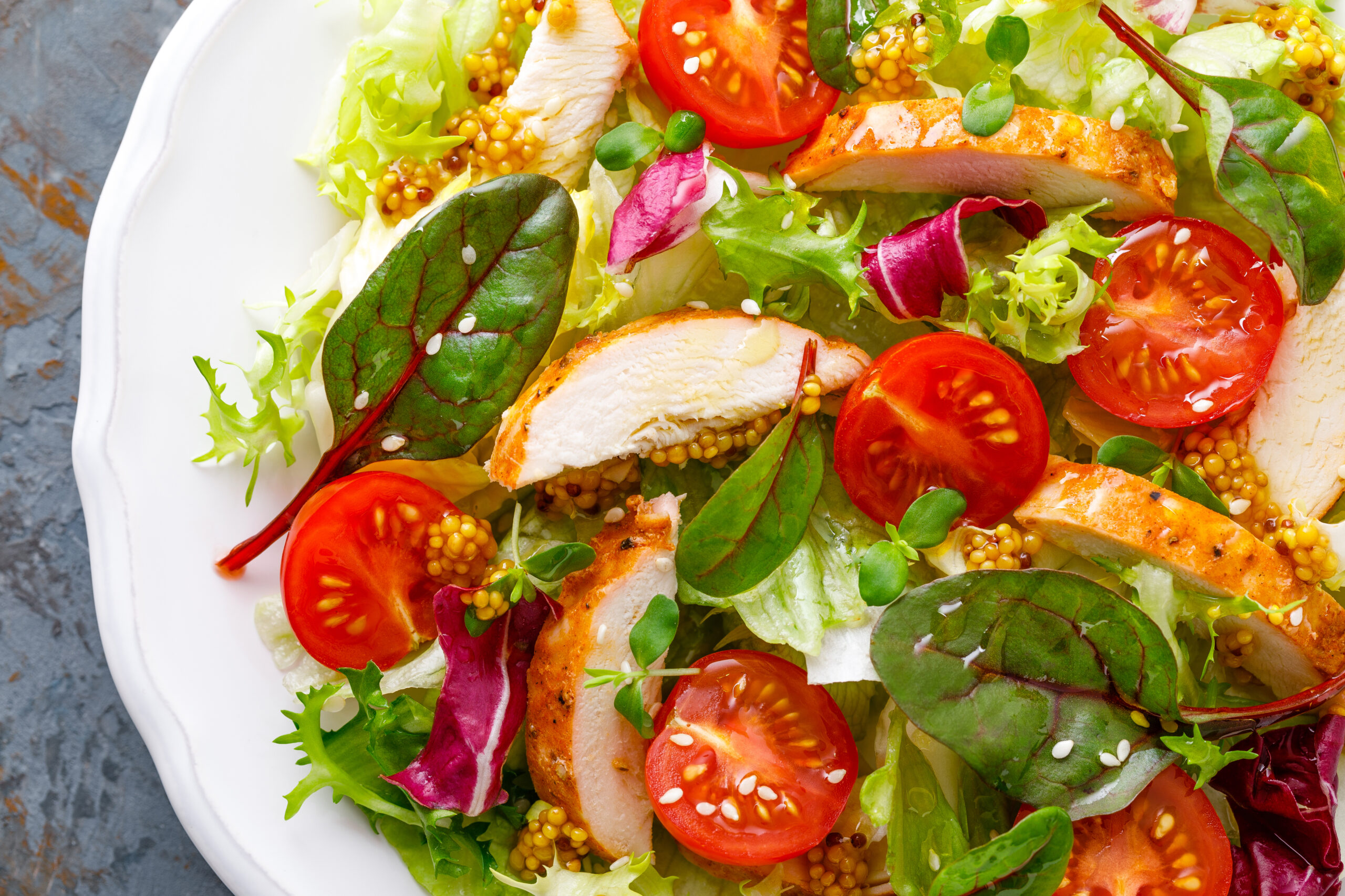 Chicken & Brown Rice Salad